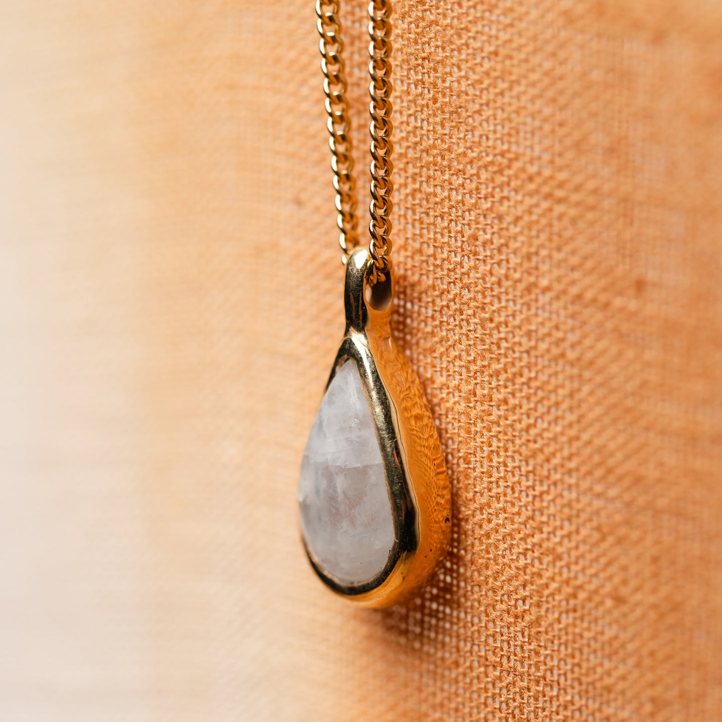 Moonstone Gold Plated