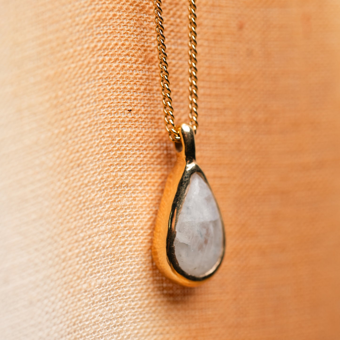 Moonstone Gold Plated