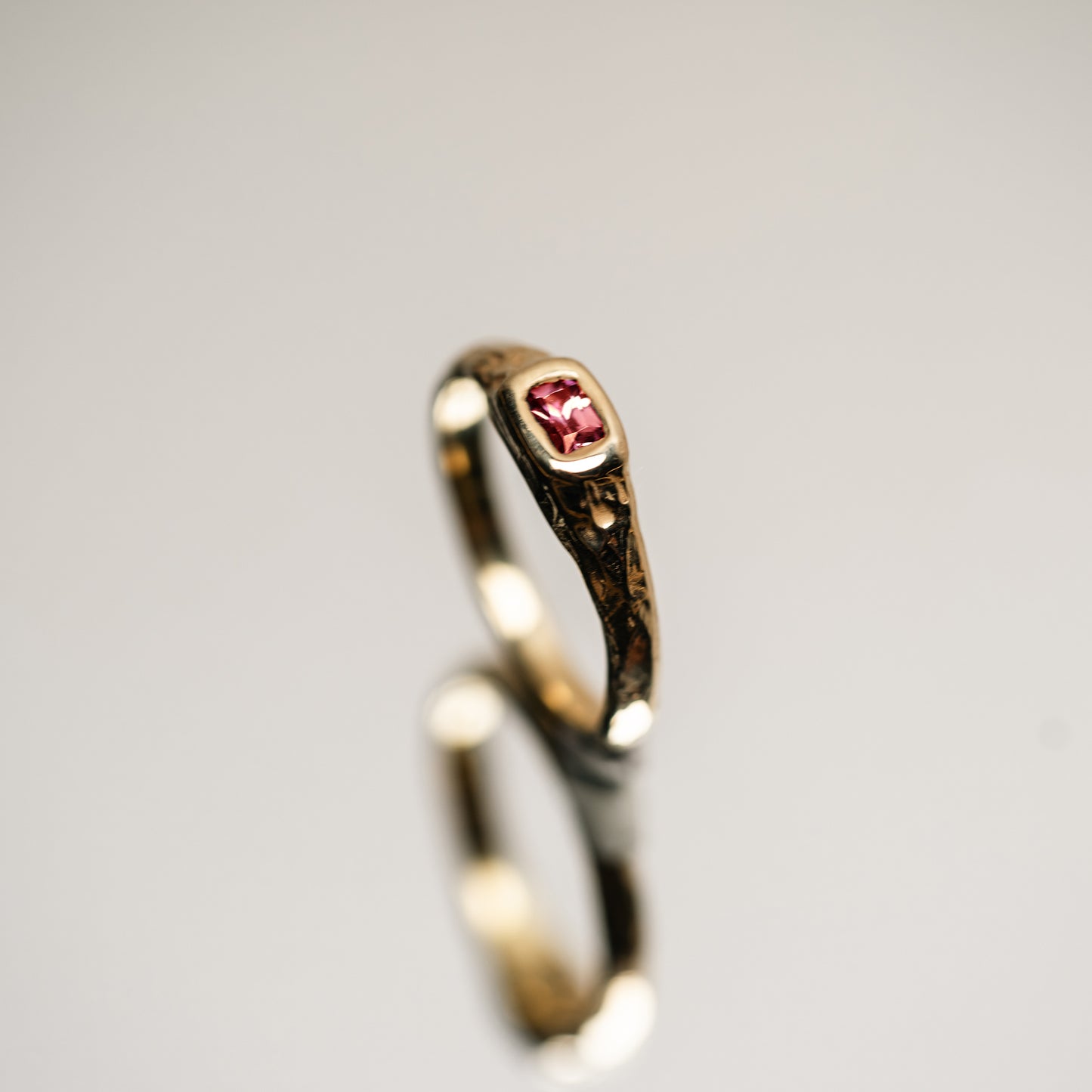 The Whisper Ring Pink Tourmaline