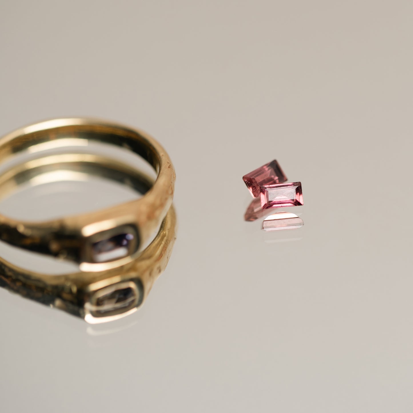 The Whisper Ring Pink Tourmaline