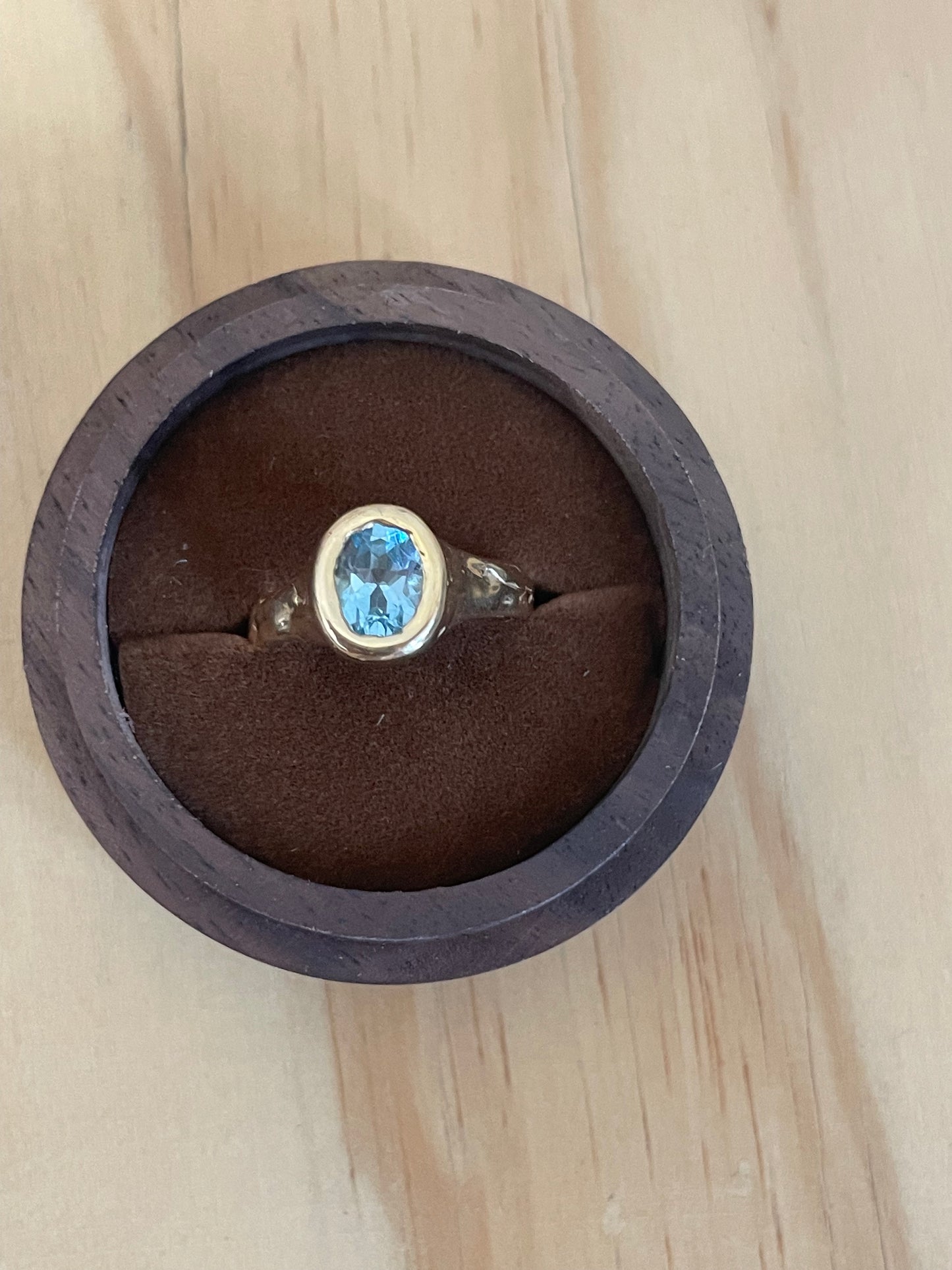 Topaz oval