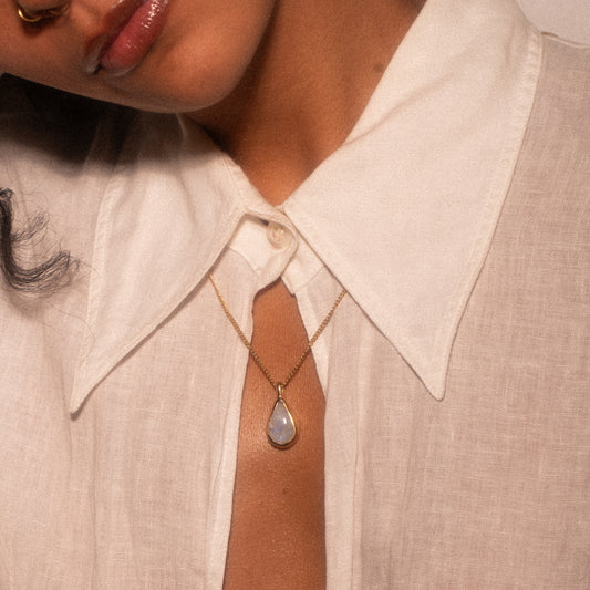 Moonstone Gold Plated