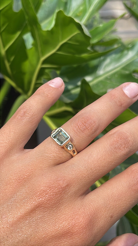 Green quarts with Zirconia