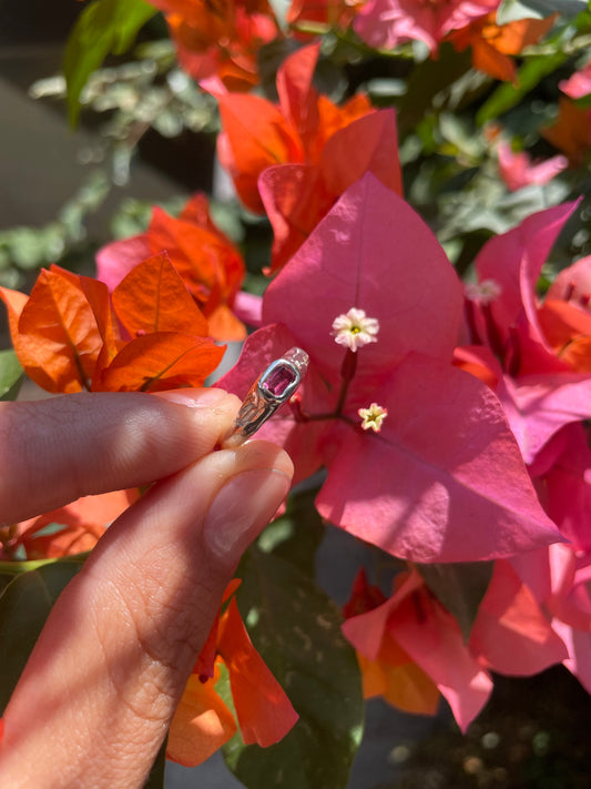 The Whisper Ring Pink Tourmaline