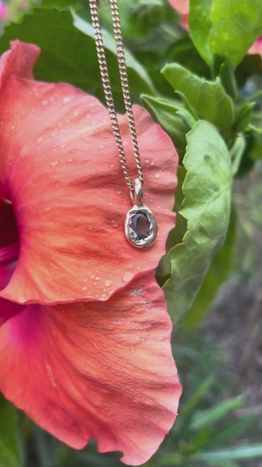 Aquamarine pendant